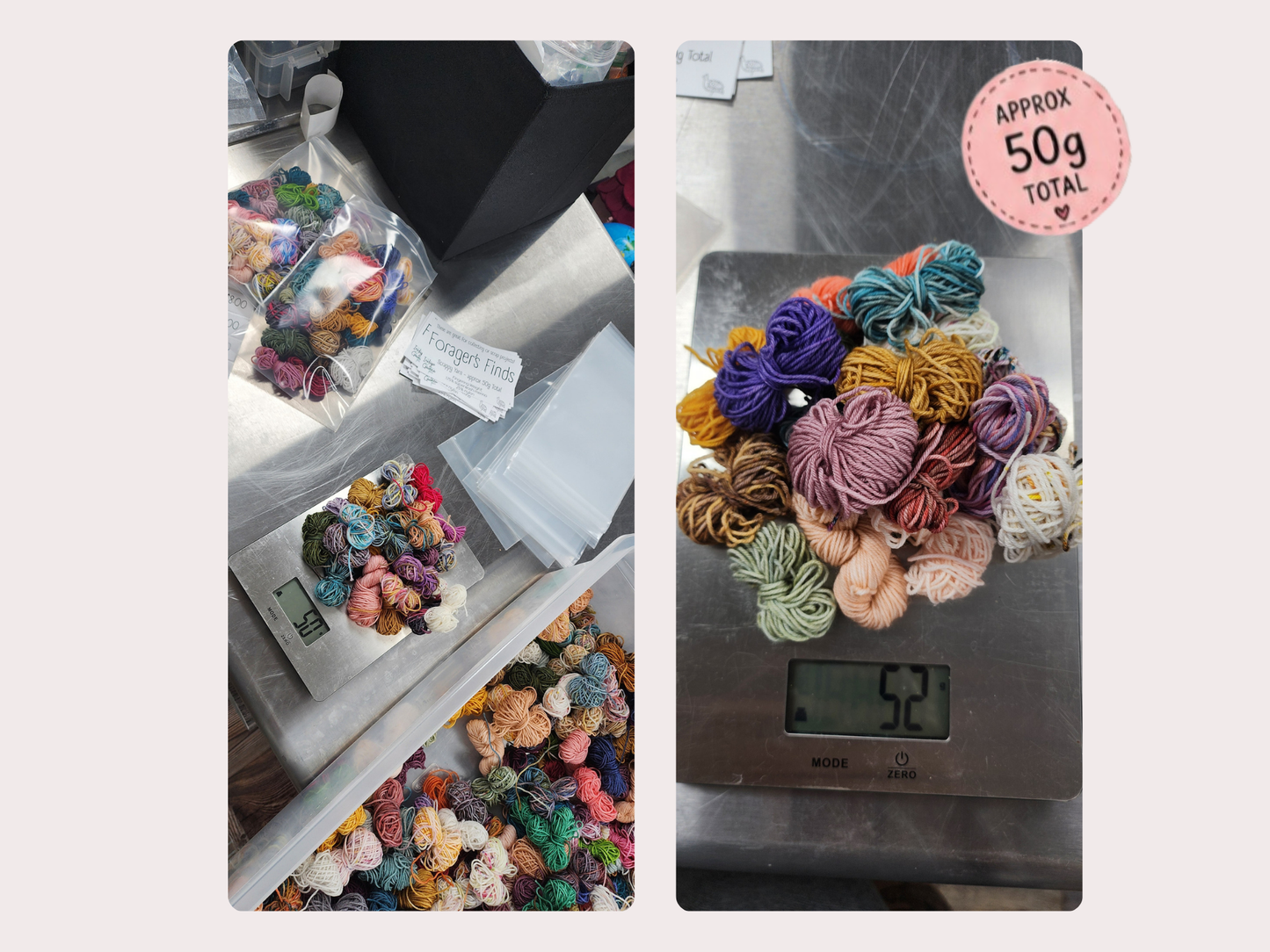 Forager's Finds | Yarn Scraps | Needlepoint | Embroidery | Cross Stitch | Scrappy Project | Minis