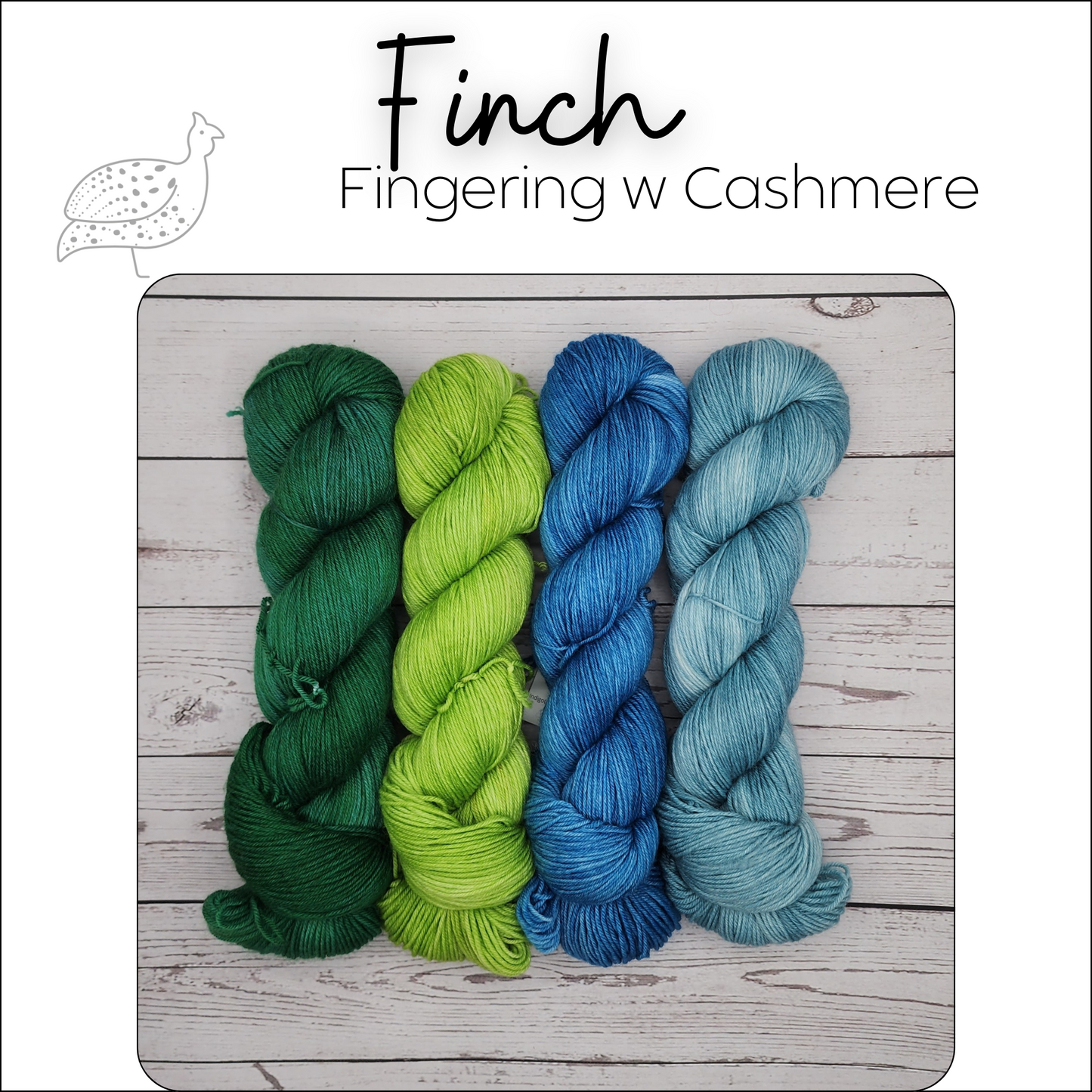 Finch Tonals Greens and Blues