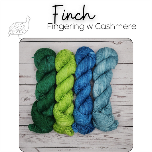 Finch Tonals Greens and Blues