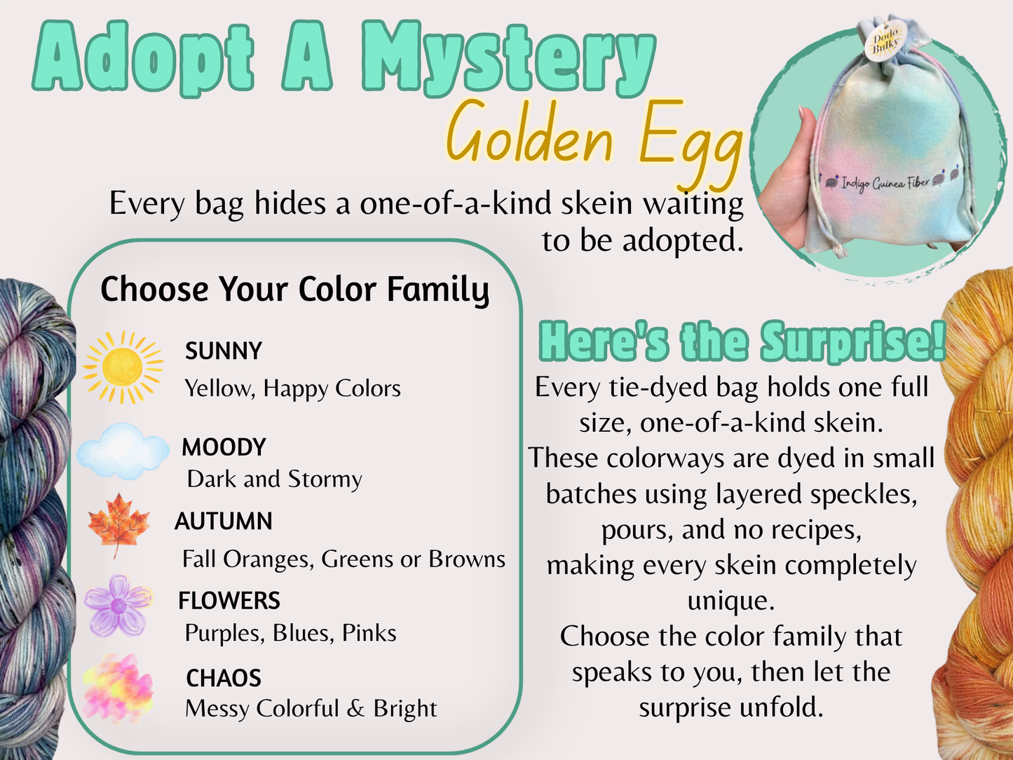 Mystery Yarn Bags