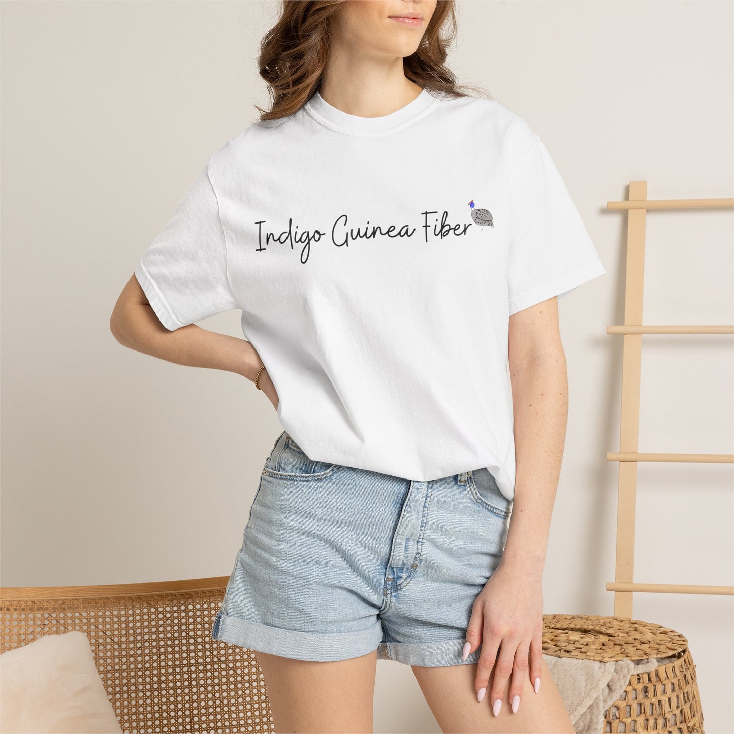 Indigo Guinea Fiber Tee