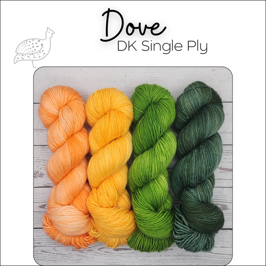 Dove Tonals Orange, Yellow, and Greens