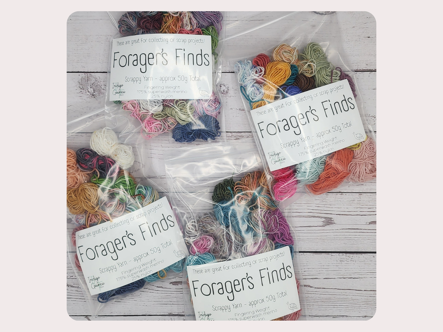 Forager's Finds | Yarn Scraps | Needlepoint | Embroidery | Cross Stitch | Scrappy Project | Minis