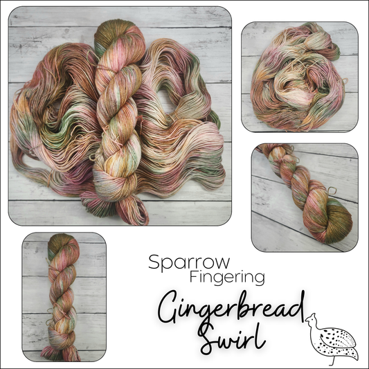 Sparrow Gingerbread Swirl