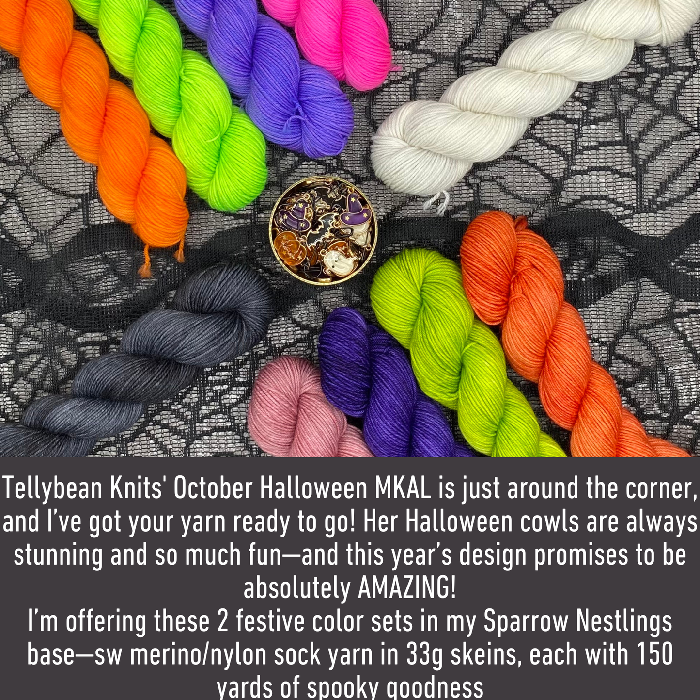 Halloween Party MKAL 2025 Tellybean Knits