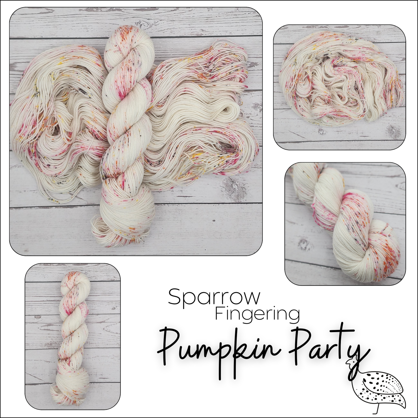 Sparrow Pumpkin Party