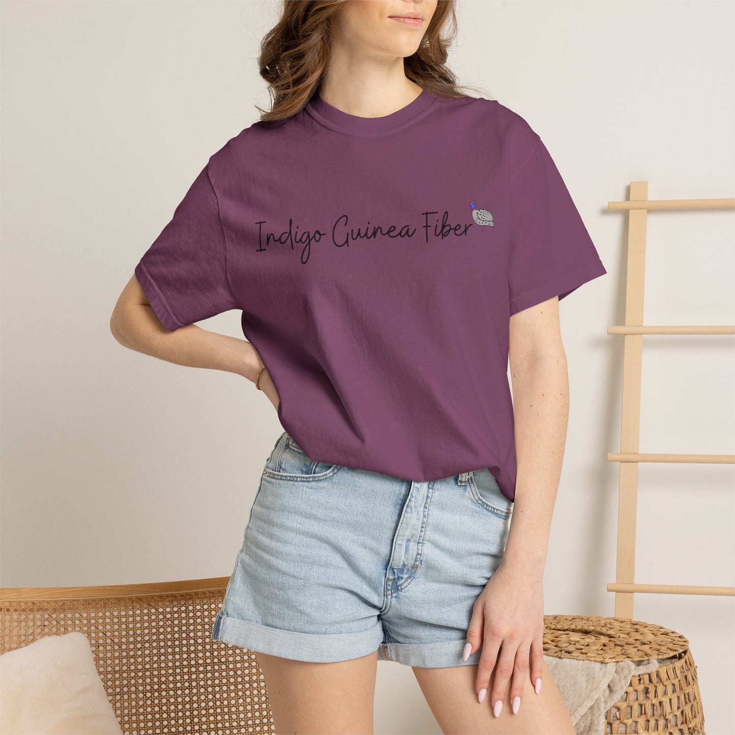 Indigo Guinea Fiber Tee