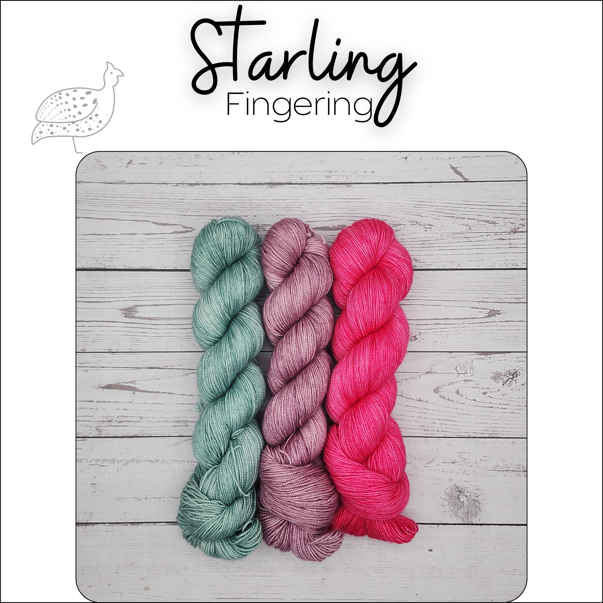 Starling Tonals Blues, Purple, and Pink – Indigo Guinea Fiber