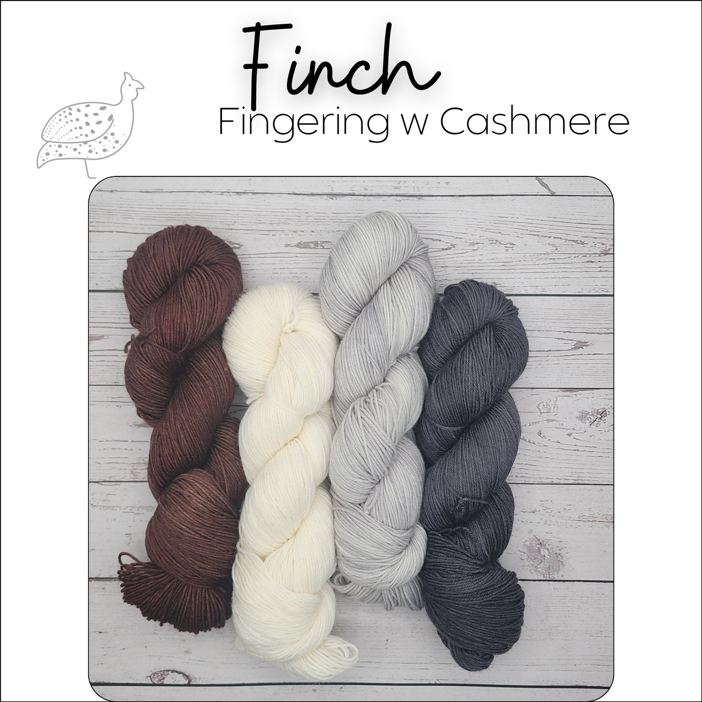 Finch Tonals White, Brown, and Grays