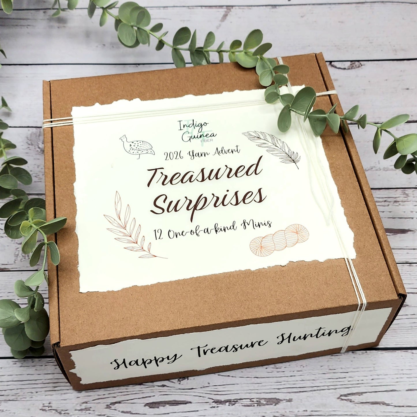 Treasure Surprises 12 Day Advent with One of A Kind Skeins