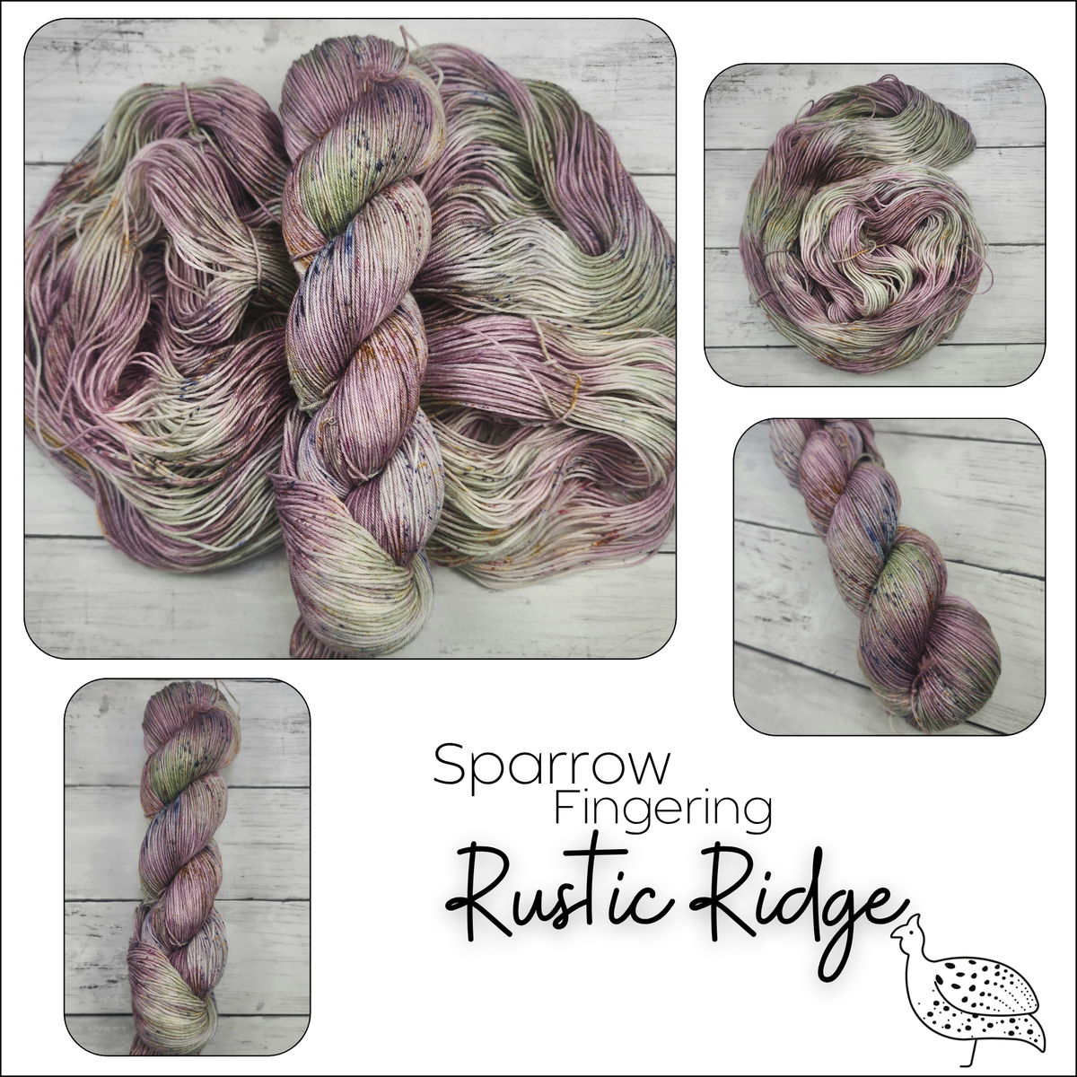 30 Rustic Ridge Sparrow Rustic Ridge – Indigo Guinea Fiber