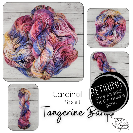 Cardinal Tangerine Batik (RETIRING)