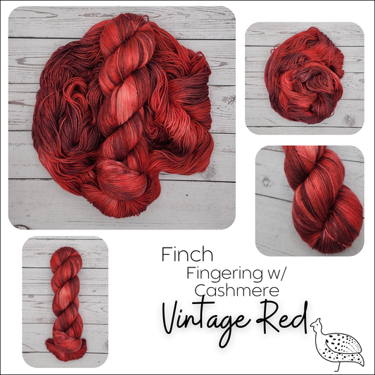 Finch Vintage Red
