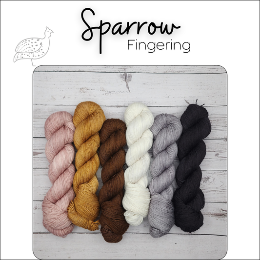 Sparrow Tonals Browns, Grays, and Black