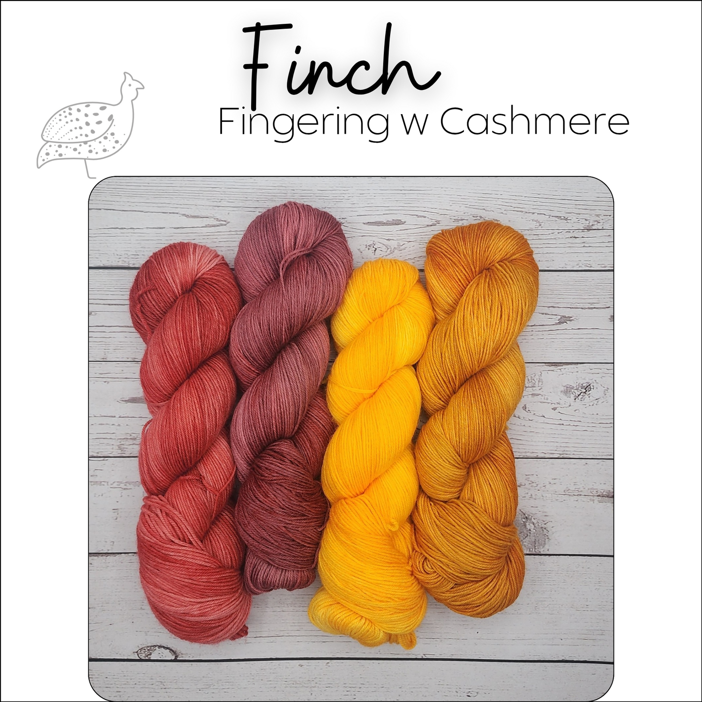 Finch Tonals Reds, Yellows, and orange