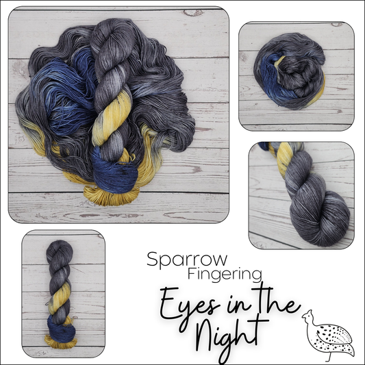 Sparrow Eyes in the Night