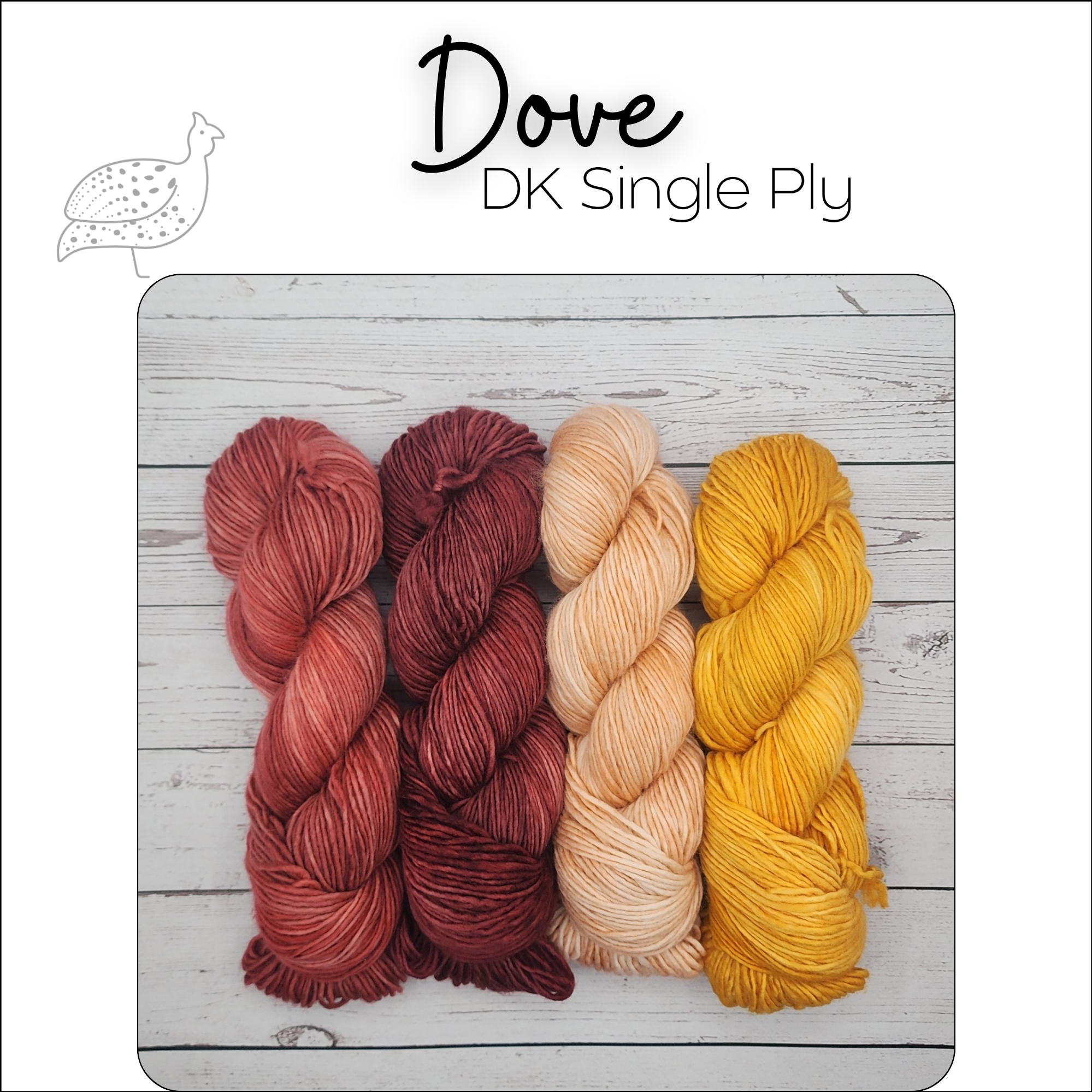 Dove Tonals Reds, Pink, and Yellow – Indigo Guinea Fiber
